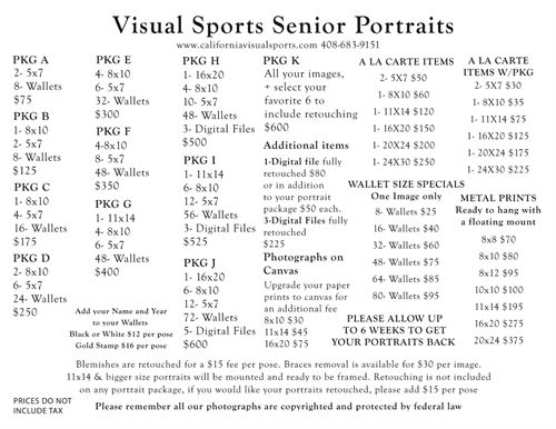 visual sports flyer